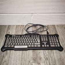 Saitek Eclipse USB Wired Keyboard - Black - Unit Only (KU-0418) 0163