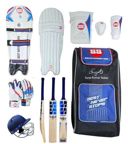 Full cricket kit with - full,
