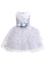 Kids Little Girl Formal Dress Bridesmaid Pageant Dress Sleeveless Christening