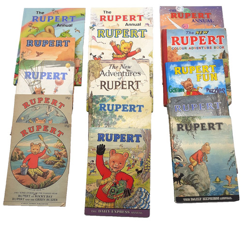 Bundle rupert bear - rupert,