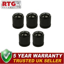 Set of 5 Tyre Valve Dust Caps