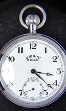 Everite H. Samuel Swiss Unitas 431 Sub-Dial Men's Pocket Watch -- Running