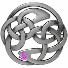 Lindisfarne Plaid Brooch For