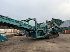 Powerscreen Warrior 1400 Tracked Screener Year 2006 CRUSHER TEREX MC CLOSKEY