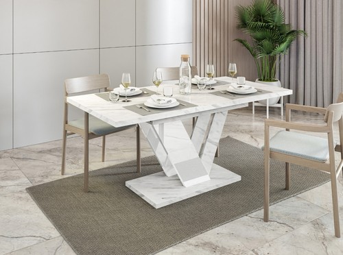 Extendable dining table - dining,