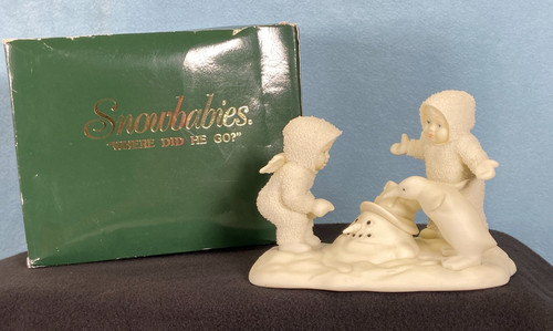 Dept snowbabies where did - snowbabies, 'where