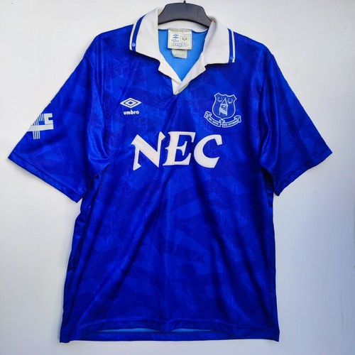 Everton 1991 1993 umbro home - -,