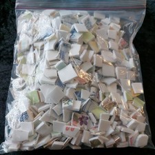 Hand Cut Bone China Mosaic