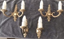 Vintage Brass Wall Lights