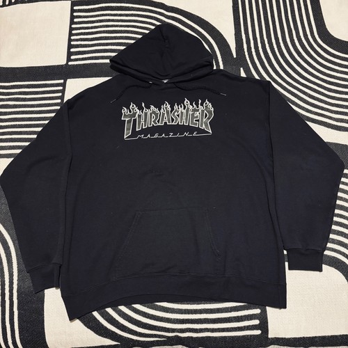 Thrasher outline flame - outline,