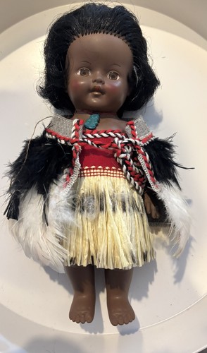 Maori doll traditional - doll, in