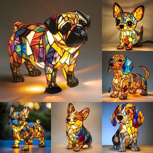Resin animal statue - statue, led
