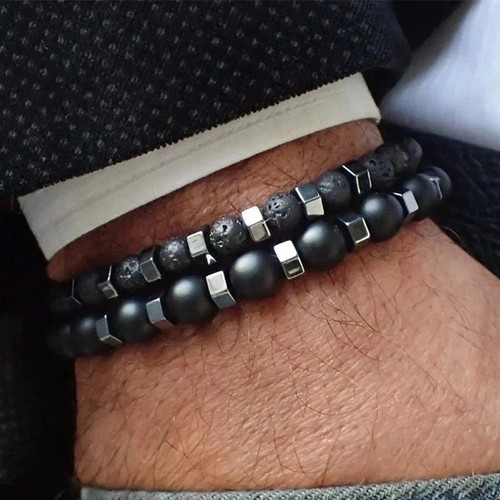 Men gemstone strand - gemstone,