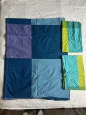 IKEA Single Duvet Cover Pillowcases Set Brunkrissla WILJ bedding 150x200cm Vtg 