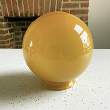 Vintage Mustard Amber Glass
