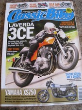 CLASSIC BIKE DEC 2012 LAVERDA 3CE RACING SIDECAR SUZUKI RG500S YAMAHA XS750