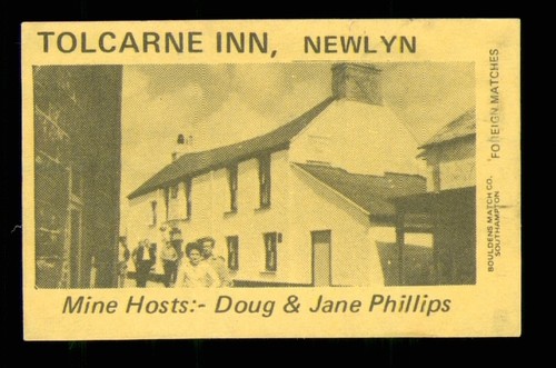 Matchbox label doug jane - label, &
