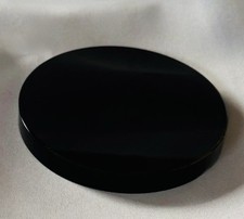 Medium 10cm/4” W X 1cm/ 2/5” D Obsidian Scrying Mirror