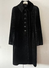 KAREN MILLEN Black Astrakhan