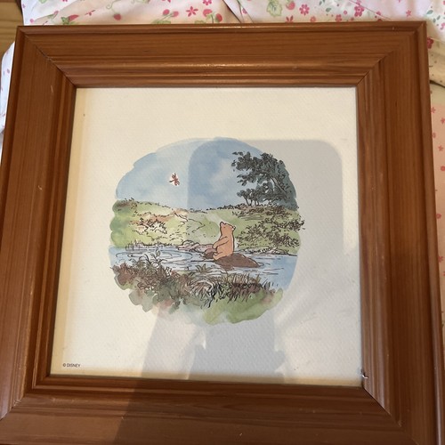 Winnie the pooh - winnie, framed
