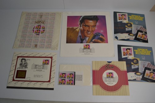Vintage elvis presley stamp - presley,
