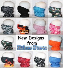 Multi use Biker Balaclava Cycling Neck Tube Scarf Snood Face Mask Warmer Bandana