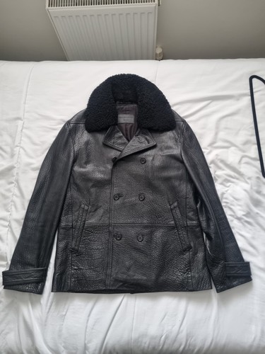 Allsaints mens leather - leather, hamlet