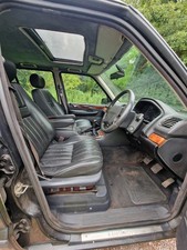 Range Rover P38 Black Leather Seats and Door Cards 1994-2002