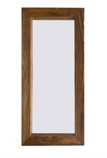 Cube Sheesham Eco-Friendly Wood Frame Mirror Indian Living Room Furniture