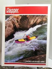 Dagger Canoe And Kayak CATALOG 1990 Legend Reflection Response Caper Interlude