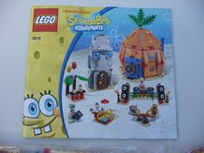 LEGO 3818 Bikini Bottom Undersea Party SpongeBob Squarepants Complete No BoxUsed
