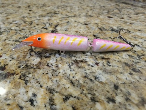 Custom painted rapala - custom, jointed