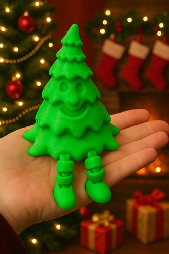Printed fun green - fun, face