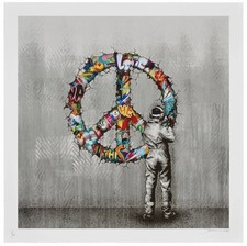 Martin Whatson MAKE PEACE Signed & Numbered Edition Of 250 Art Print Banksy Obey