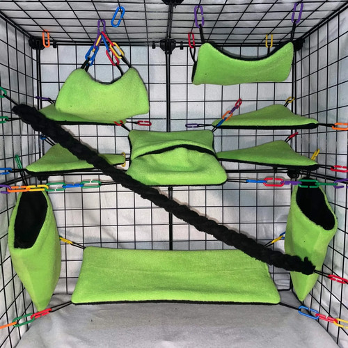 11pc sugar glider - glider, fleece
