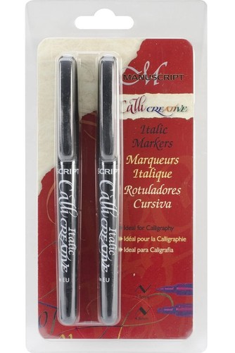 Black italic calligraphy - 2,