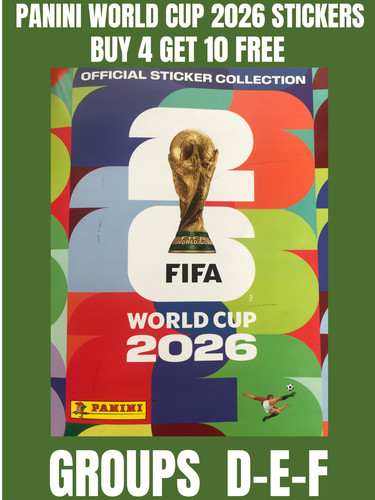 Panini world cup 2026 - panini, stickers