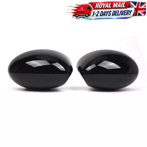 Glossy black wing mirror cover - glossy,