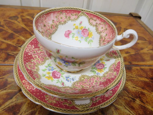 Vintage paragon honiton red - paragon,