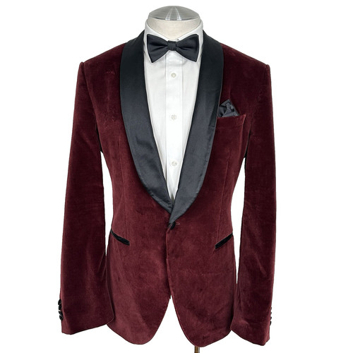 Hugo boss button burgundy - boss, 1