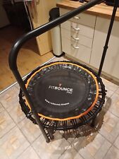 FitBOUNCE Pro 2 Rebounder. Home Bungee Sprung Rebounder Trampoline with Handle.