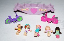 Polly Pocket Bluebird Rocker Swing Bikes Teeter Totter Bike 1993 1994
