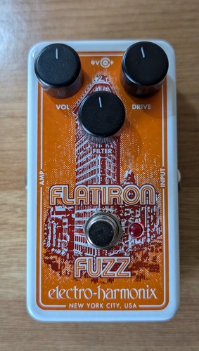 Electro harmonix flatiron fuzz - flatiron,