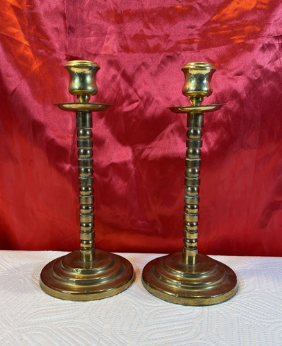 Vintage pair brass - pair,