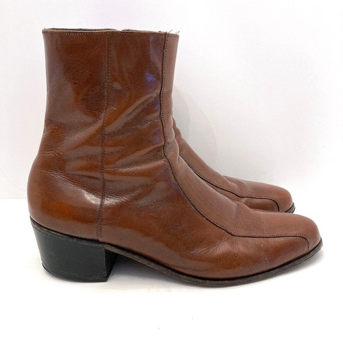 Vtg florsheim brown leather - vtg,