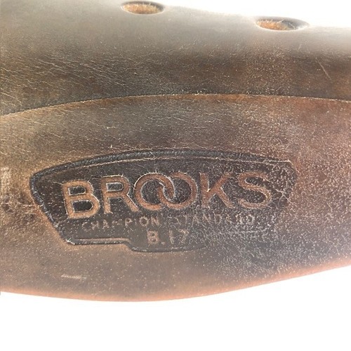Brooks saddle dark brown - b,