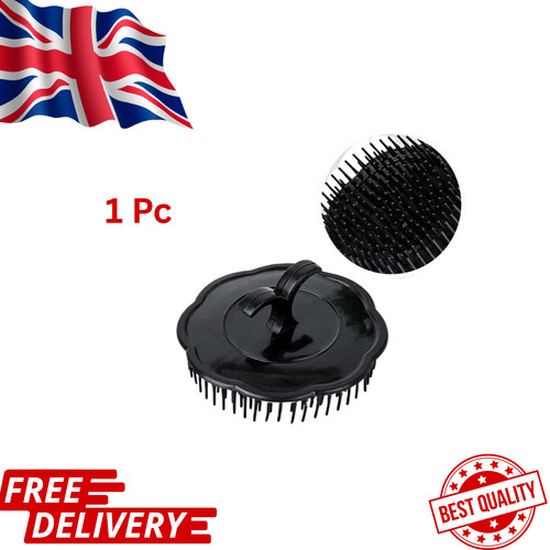 1pcs black hair - comb, scalp