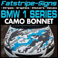 fits BMW 1 SERIES CAMO BONNET