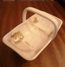 Aynsley Edwardian Kitchen Garden Fine Bone China Trug