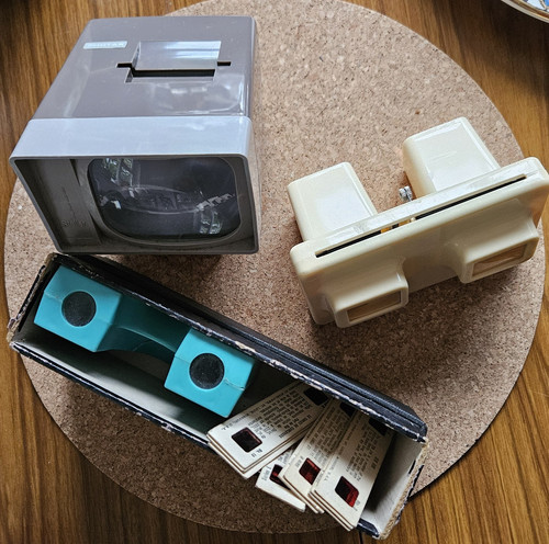Vintage stereoscope job lot - vintage,